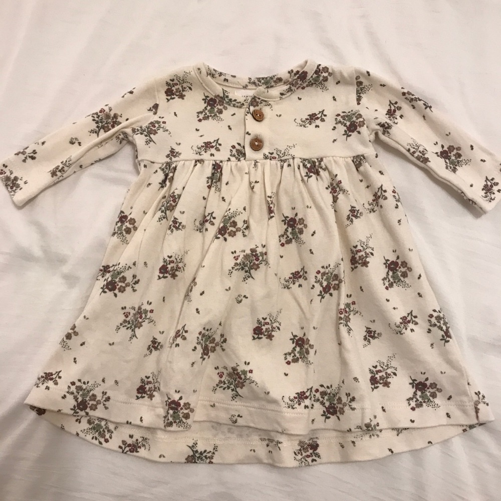 Jamie Kay floral newborn dress